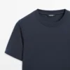 T-Shirts aus 100 % Baumwolle mit Rundhalsausschnitt T-Shirts aus 100 % Baumwolle mit Rundhalsausschnitt