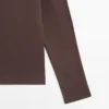 T-Shirts aus 100 % Baumwolle mit U-Boot-Ausschnitt