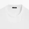T-Shirts aus 100 % merzerisierter Baumwolle