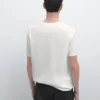 T-Shirts aus 100 % merzerisierter Baumwolle