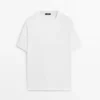 T-Shirts aus 100 % merzerisierter Baumwolle