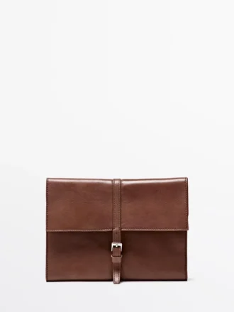Technik-Tasche für Accessoires aus Nappaleder Technik-Tasche für Accessoires aus Nappaleder