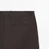 Total-Look-Hose aus Wollmischung