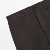 Total-Look-Hose aus Wollmischung