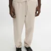 Total Look-Leinenhose mit Taillendetail Total Look-Leinenhose mit Taillendetail