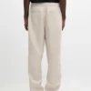 Total Look-Leinenhose mit Taillendetail Total Look-Leinenhose mit Taillendetail