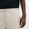 Total Look-Leinenhose mit Taillendetail Total Look-Leinenhose mit Taillendetail