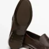 Weiche, geölte Leder-Loafer mit Quasten Weiche, geölte Leder-Loafer mit Quasten
