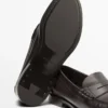 Weiche, geölte Leder-Penny-Loafer Weiche, geölte Leder-Penny-Loafer