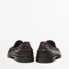 Weiche, geölte Leder-Penny-Loafer Weiche, geölte Leder-Penny-Loafer