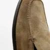 Weiche Leder-Loafer mit gerafftem Detail
