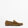 Weiche Loafer aus Spaltleder