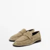 Weiche Loafer aus Spaltleder