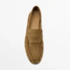 Weiche Loafer aus Spaltleder