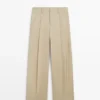 Weit geschnittene Baumwoll-Hose Weit geschnittene Baumwoll-Hose