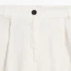 Weite Hose aus 100 % Leinen mit Gummizug