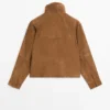 Wildlederjacke mit Knöpfen Wildlederjacke mit Knöpfen