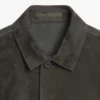 Wildlederjacke mit Taschen
