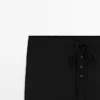 Woll-Sarouel-Hose mit Bindeband Woll-Sarouel-Hose mit Bindeband