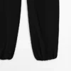 Woll-Sarouel-Hose mit Bindeband Woll-Sarouel-Hose mit Bindeband
